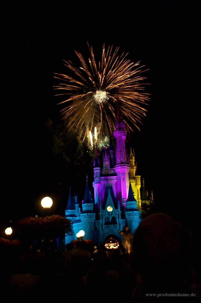 807 - Magic Kingdom - Cindarella Castle (Feuerwerk)