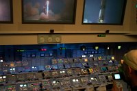 719 - Kennedy Space Center - Original Controlcenter Saturn V start (Mondlandemission).jpg