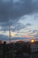 IMG 0746 - Dublin Spire mit Sonnenuntergang